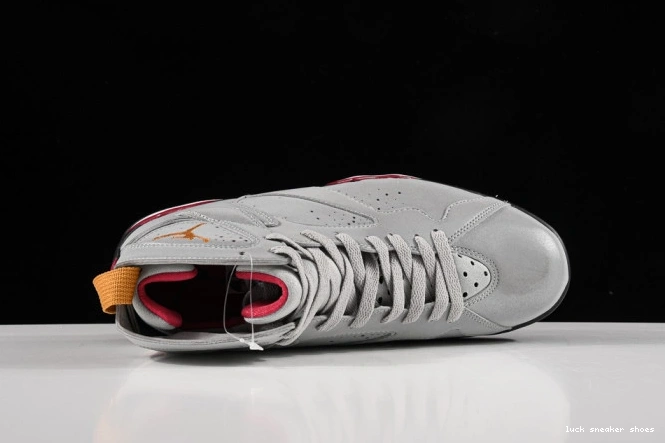 Rep LUCY Reflective Jordan Air 7 Cardinal BV6281-006 0820